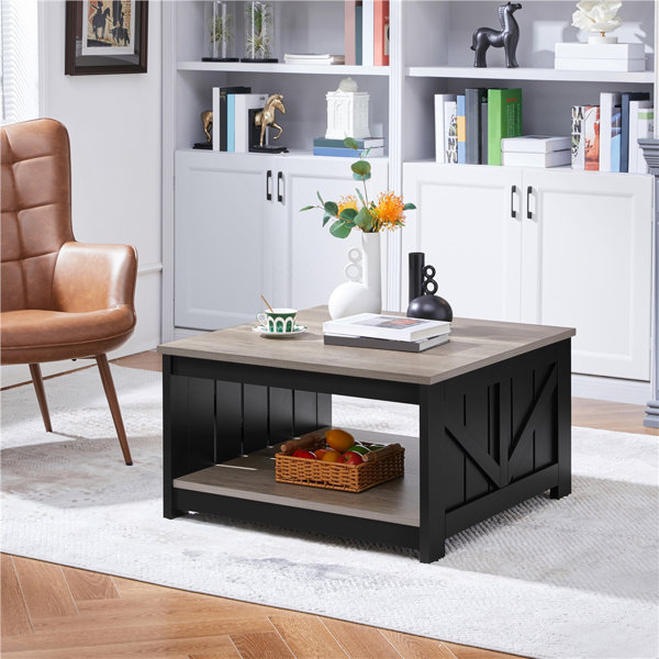 Yaheetech 4 Legs Coffee Table with Storage | Wayfair.co.uk